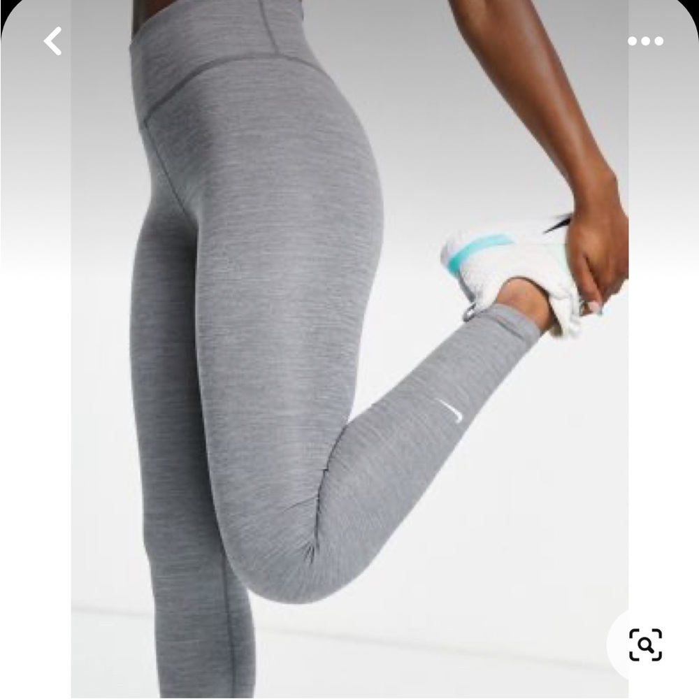 NIKE DRI-FIT Gray leggings size Small (high waist)